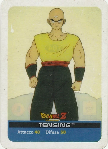 Lamincards Dragon Ball Z Edibas Serie Oro TENSING N 104