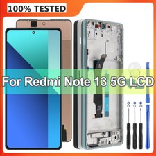 For Redmi Note13 5G LCD Display Touch Screen Digitizer Assembly with Frame Parts