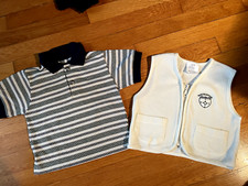 Paket mit 2 Baby Jungen formellen Kleidung Babay Baluga New York 2-teilig Weste 24 Monate