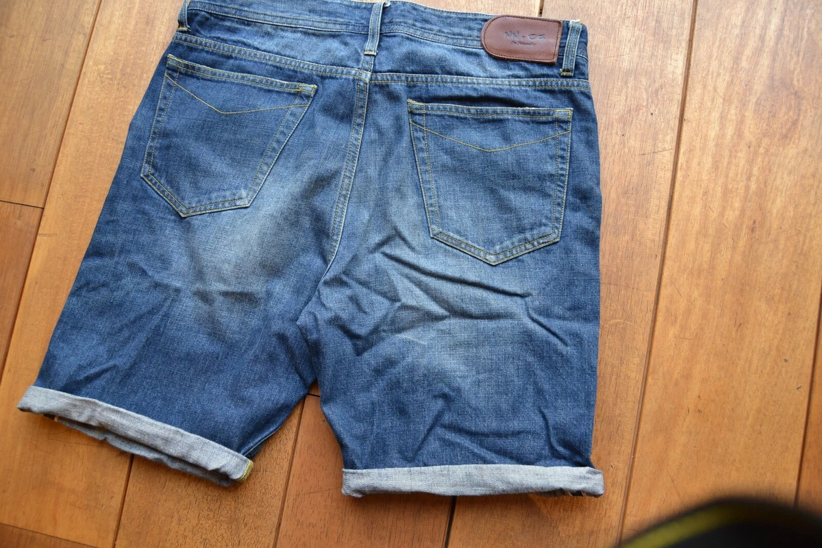 NORTH NO NAME Selvedge Denim Jeans Shorts NN07 Japanese Selvage