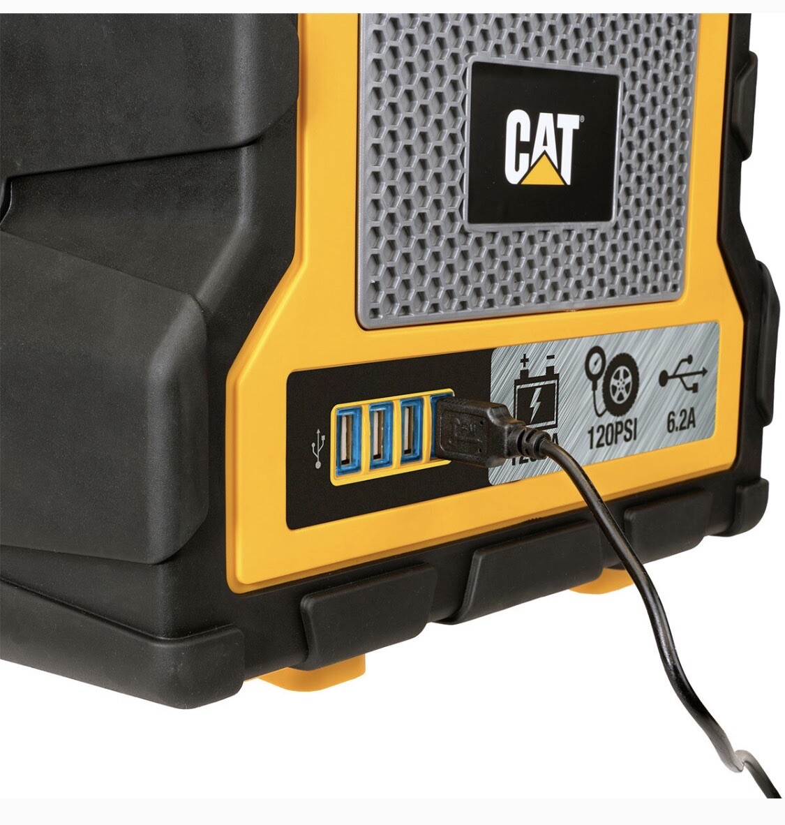 CAT 1200 AMP Jump Starter, Portable USB Charger and Air Compressor New