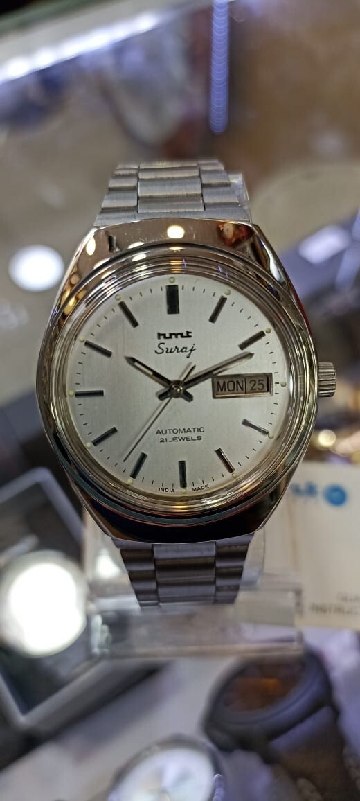 HMT suraj 21 Jewel's nos original vintage automatic watch for men