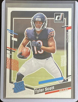 Tyler Scott - 2023 Donruss Football - Rated Rookie #315