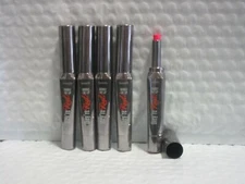 BENEFIT DOUBLE THE LIP THEY'RE REAL FUCHSIA FEVER 0.05 OZ ~ LOT OF 5  ~ NWOB
