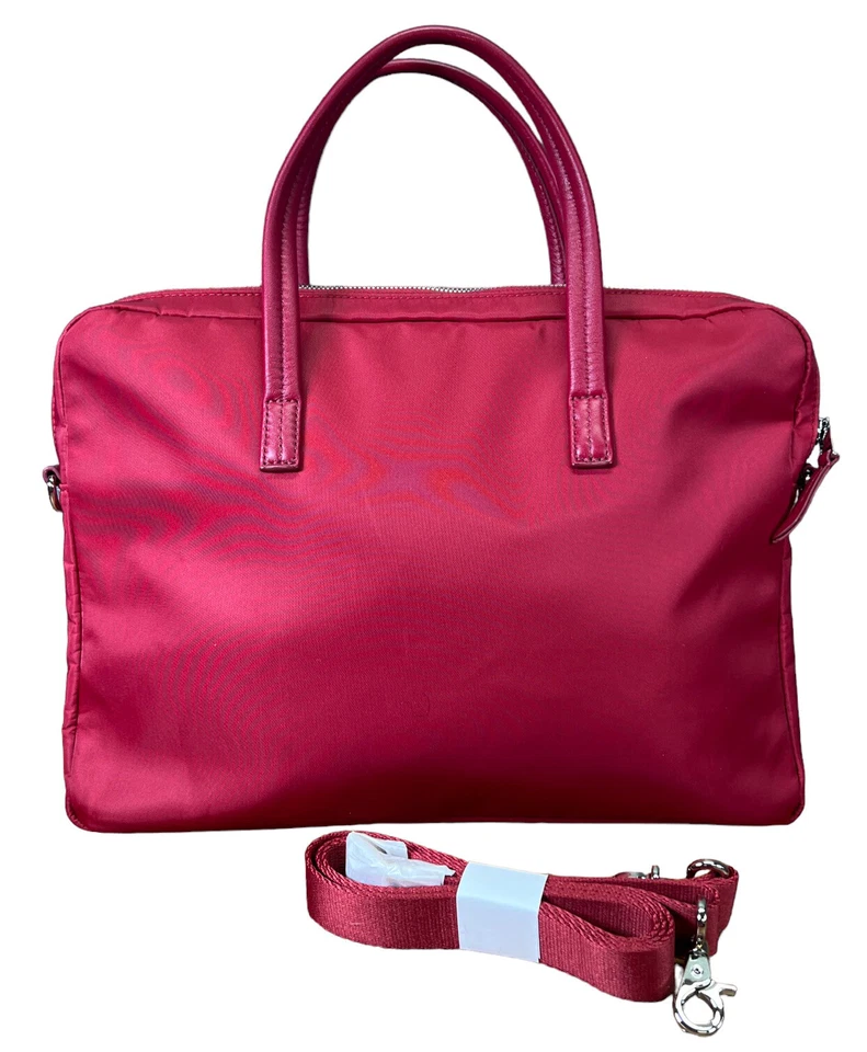 Knomo Mujer Hannover 14 pulgadas Laptop Maletín Bolso de Trabajo de Hombro Borgoña $189.00 Foto 2 de 4