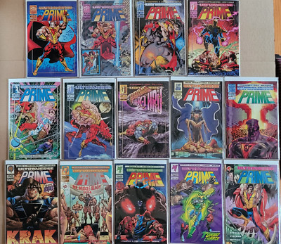 Prime 1 2 3 4 5 6 7 8 9 11 12 13 16 17 from Malibu Comics