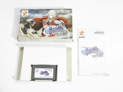 Tested Castlevania Harmony of Dissonance GAME BOY ADVANCE GBA 2002 Japan made 1
