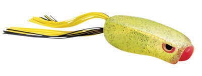 SPRO SBESS60YLSP Bronzeye Spit Shad 60 1/2oz Yellow Sparkle  | B4