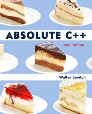 Absolute C++ Paperback Kenrick, Savitch, Walter Mock