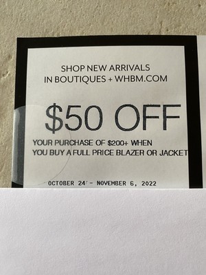 whbm coupon 50 off 200