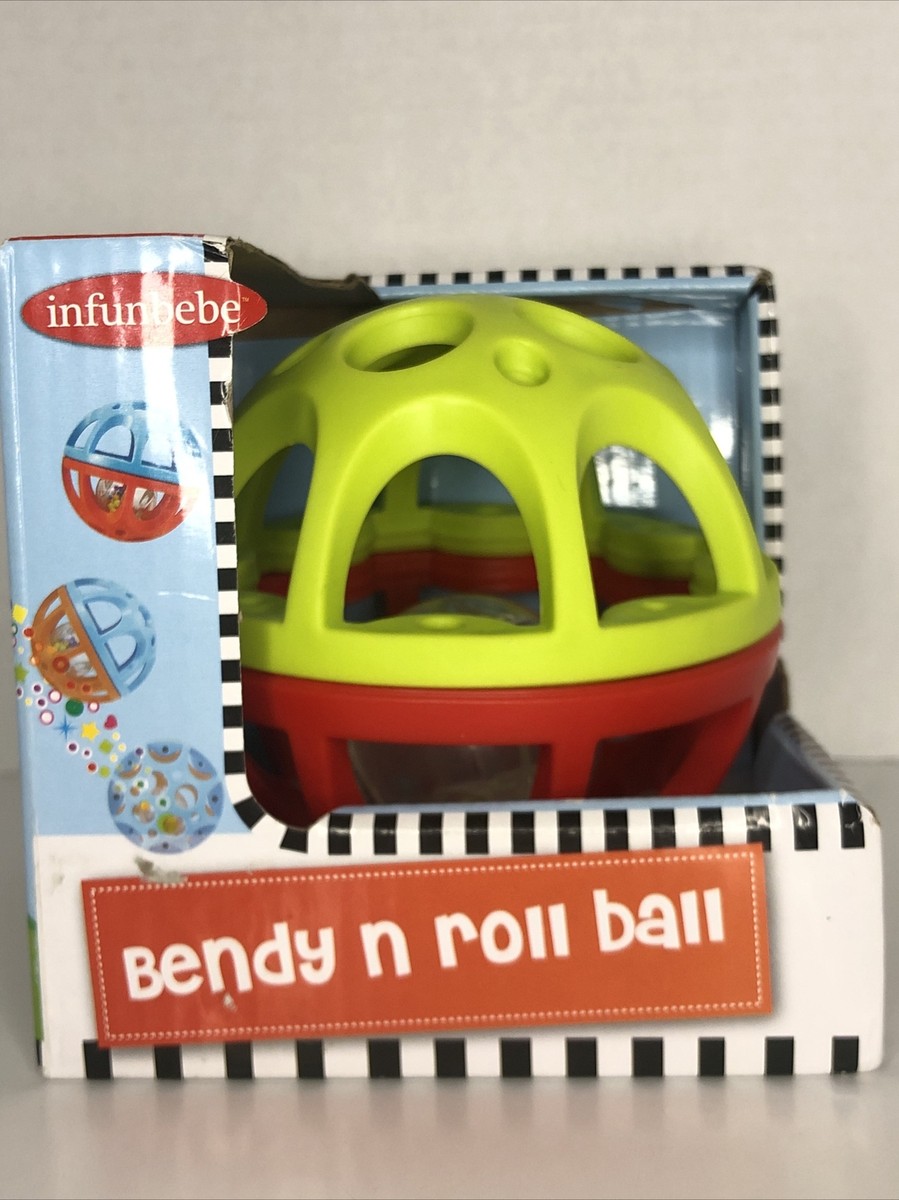 INFUNBEBE Bendy n Roll Ball Toy Ages 6+ Months