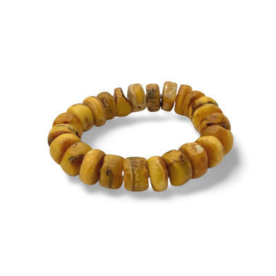Exquisite Unisex Amber Bracelet - Perfect Gift for Loved Ones