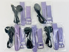 Lot Of 5 - Genuine Galaxy Watch Chargers for Watch6, Watch5  Purple Bands S/M