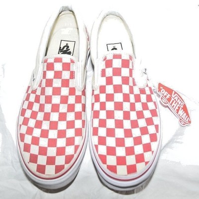 vans shoes red and white