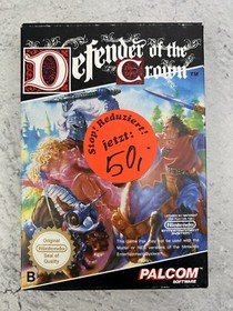 Nintendo NES Defender of the Crown Spiel Modul, OVP, komplett