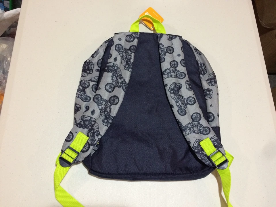 NUEVO CON ETIQUETAS Gymboree Niños Mochila Moto Uniforme Tienda Bolso Escuela Foto 3 de 4