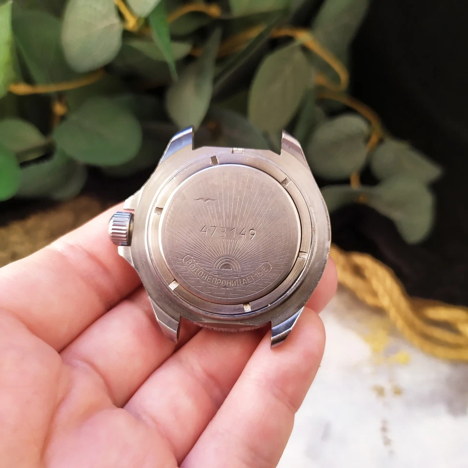 Часы Восток команды СССР винтажный механические мужские наручные часы советские часы - Изображение 2 из 4