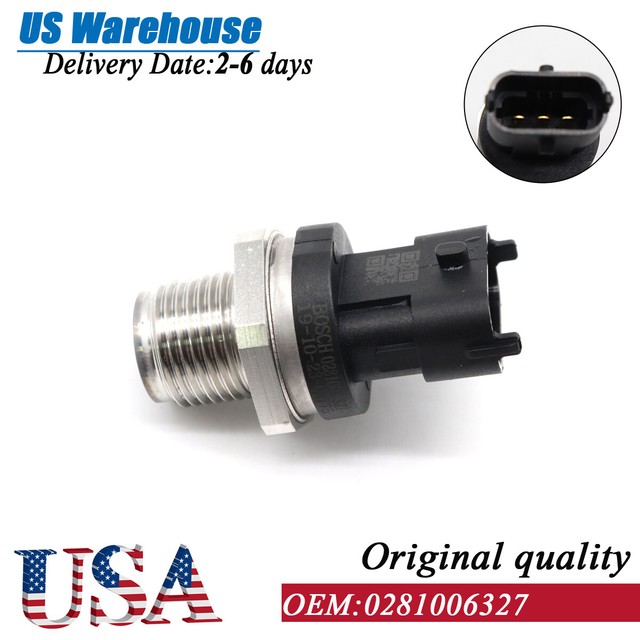 Fuel Rail Pressure Sensor For 20072012 Dodge Ram 2500 3500 4500 Diesel