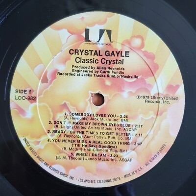 Crystal Gayle - Classic Crystal 1979 Vinyl LP | eBay