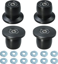 Qty.4 Machined Wheels/Rollers with Total Gym , Fits Models XL, XLS,  Fit wit