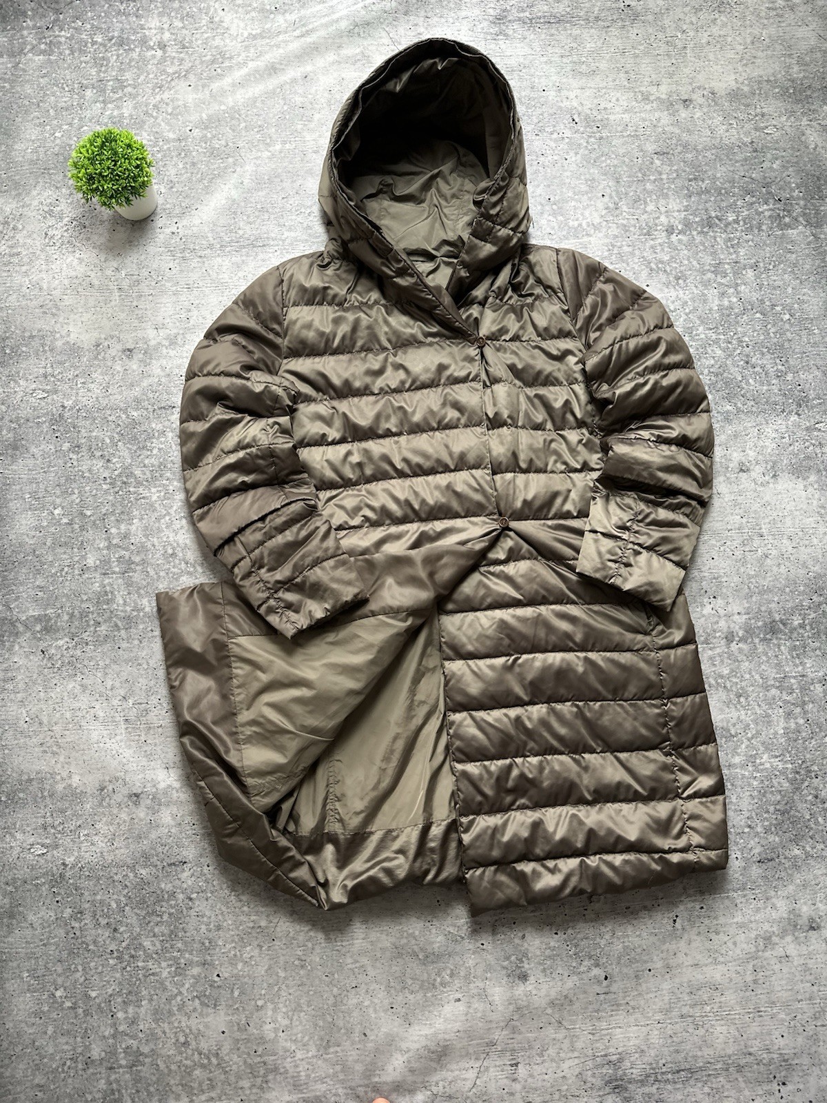 Max Mara Reversible Down Puffer Jacket Luxury Cla… - image 1