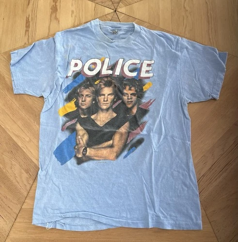 The Police Synchronicity Tour Vintage 100% Concert T! Rare Vintage vintage concert t-shirt, vintage, single stitch, B+ condition