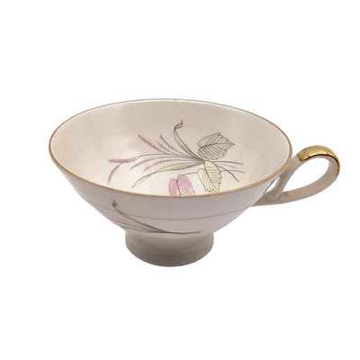 Vintage Seltmann Weiden Teacup Wheat Stalk Foliage 1939-1944 Krummennaab Bavaria