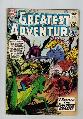 My Greatest Adventure (1955) #  54 (4.0-VG) (2436160) Lower staple centerfold...