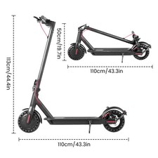 Electric Scooter 350W 36V Foldable 8.5inch E Scooter with Smart APP for Commuter
