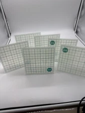 We R Memory Keepers  Lot of Six 6 x 6 Embossing Folders, Preowned
