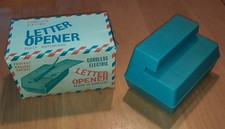 Elektrischer Brief&ouml;ffner vintage 60er bis 70er Jahre defekt!