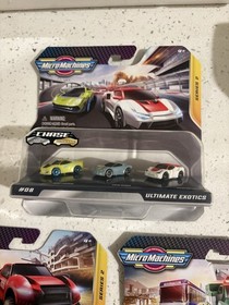 Nice Lot of 3 Micro Machines 2020 Series 2 Sets New in Package Free Ship In USA