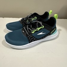 Speedo Boys Junior Squa Trek Aqua Swim Water Shoes Surf Kids Green S 13/1