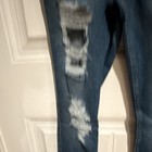 Hollister Women’s High-Rise Skinny Jeans Distressed Blue Medium Wash 11R — photo 4
