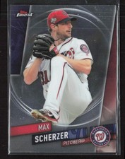 2019 Finest #97 Max Scherzer Washington Nationals (JT)