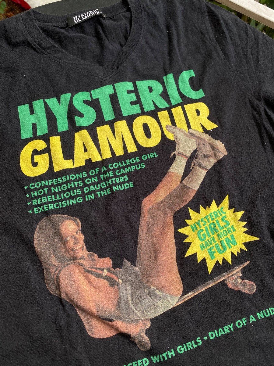 hysteric glamour t shirt v-neck | eBay