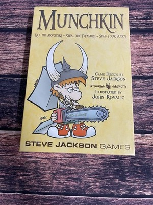 Munchkin Steve Jackson Games 1st Edition 37th Printing 2019 New & Sealed