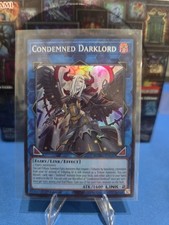 Condemned Darklord (Holo) Yu-gi-oh Maze Of Muertos Super Rare MZMU-EN107