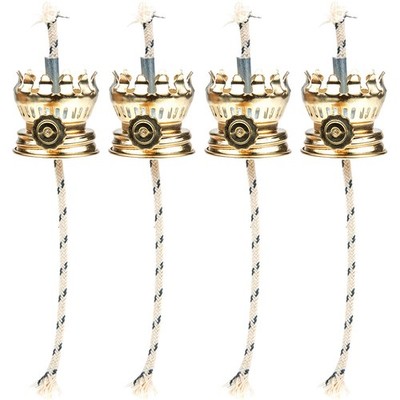 4 Pcs Dochthalter Für Öllampe Dochte Oellampen Oil Lantern Wicks