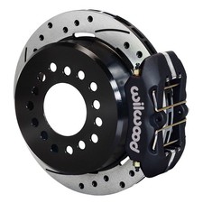 Wilwood Rear Disc Brake Kit With 11 Drilledslotted Rotors Black For 2.5 Ax...