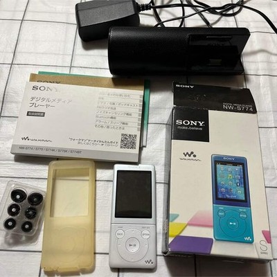Sony Walkman S Series NW-S774 White MP3 Player 8GB Bluetooth Used
