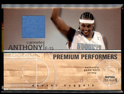 2004-05 SkyBox Premium #PPJ-CA Carmelo Anthony Premium Performers Jerseys