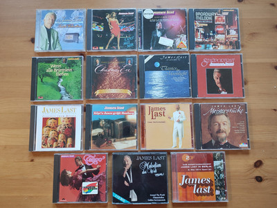 James Last - 18 CDs - Sammlung - Tango, Christmas, Hamburg, Broadway, Non Stop..
