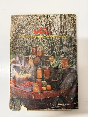 Vintage Kerr Home Canning & Freezing Book How to Can Preserving Recipes 1974 - Image 1 of 4