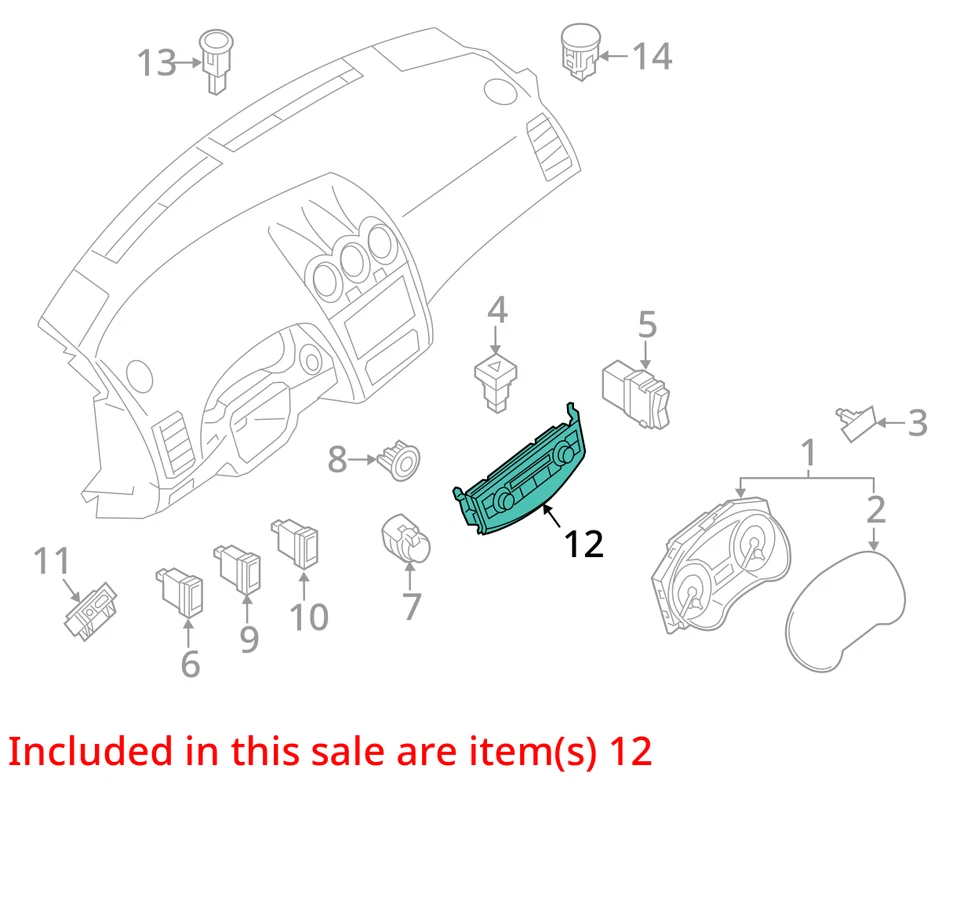 Front RH Passenger Door Trim Panel Black Fits 2013 - 2018 NISSAN ALTIMA Sedan - Image 3 of 4