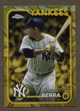2024 Topps Gilded Collection #8 Yogi Berra 65/99 New York Yankees