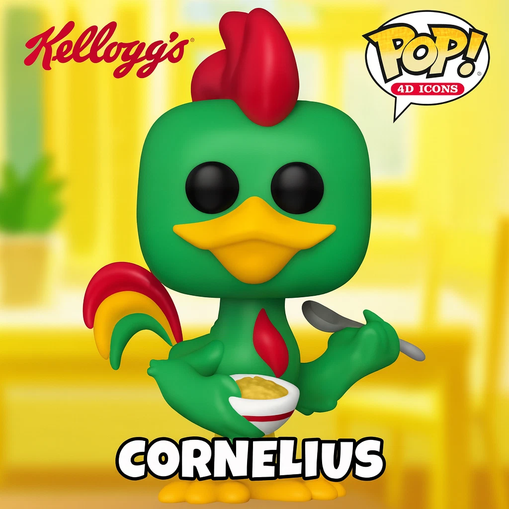 その他 AD ICONS VINYL FIGURE Kellogg&#39;s Amazon.com: Funko Pop Ad Icons: Kellogg's - Corn Flakes