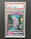 Pokémon TCG: 2017 Mewtwo GX 78/73 Alt Art Secret Rare Shining Legends PSA 3 VG
