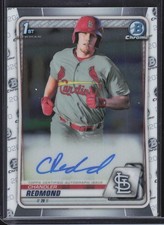2020 Bowman Chrome - Prospect Autographs Chandler Redmond #CPA-CR (AU, RC)