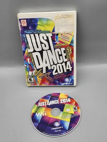 Just Dance 2014 Nintendo Wii Game Disc Case Ubisoft NTSC-U/C E10+ Music Family